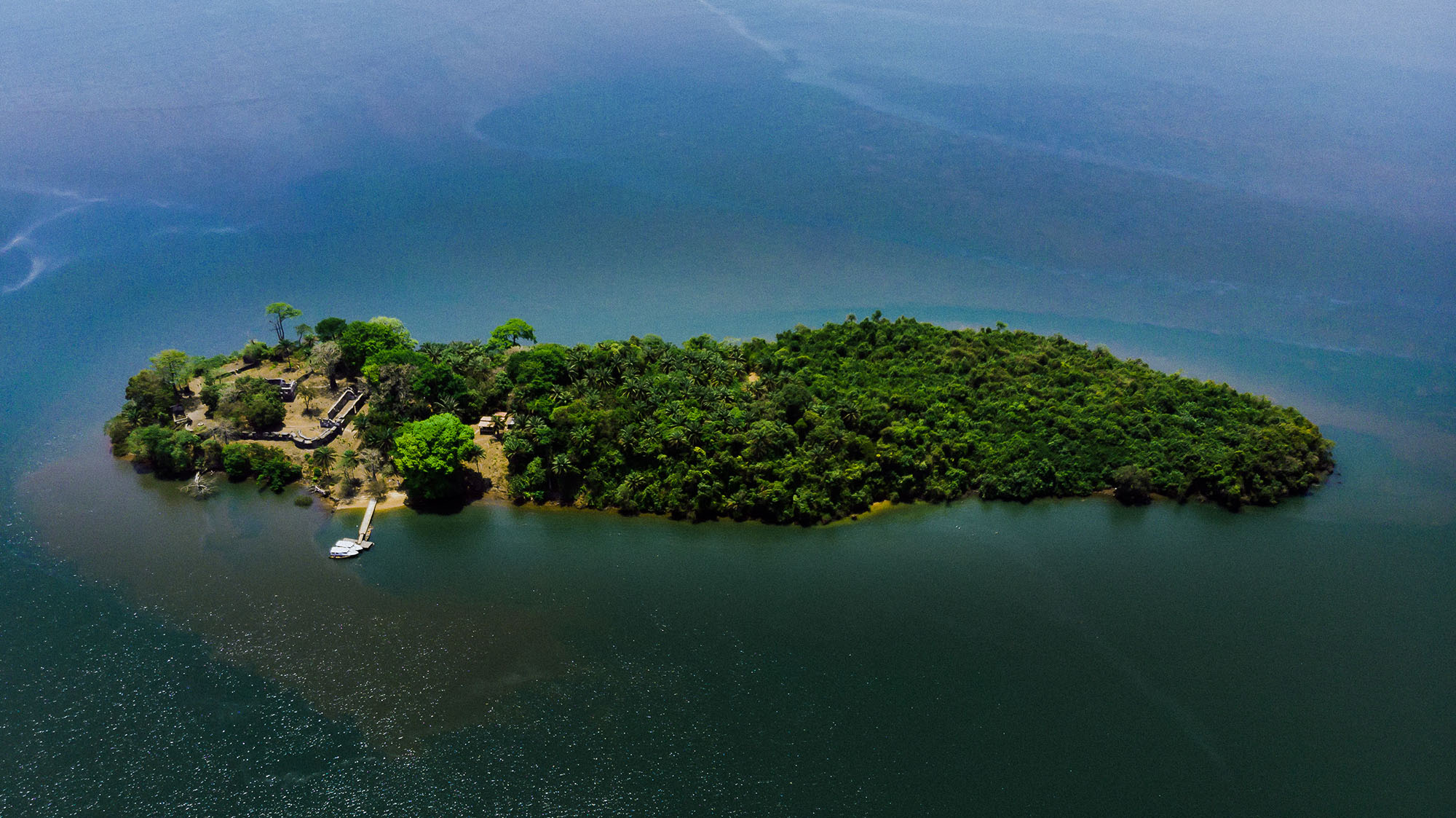 Bunce Island from above
