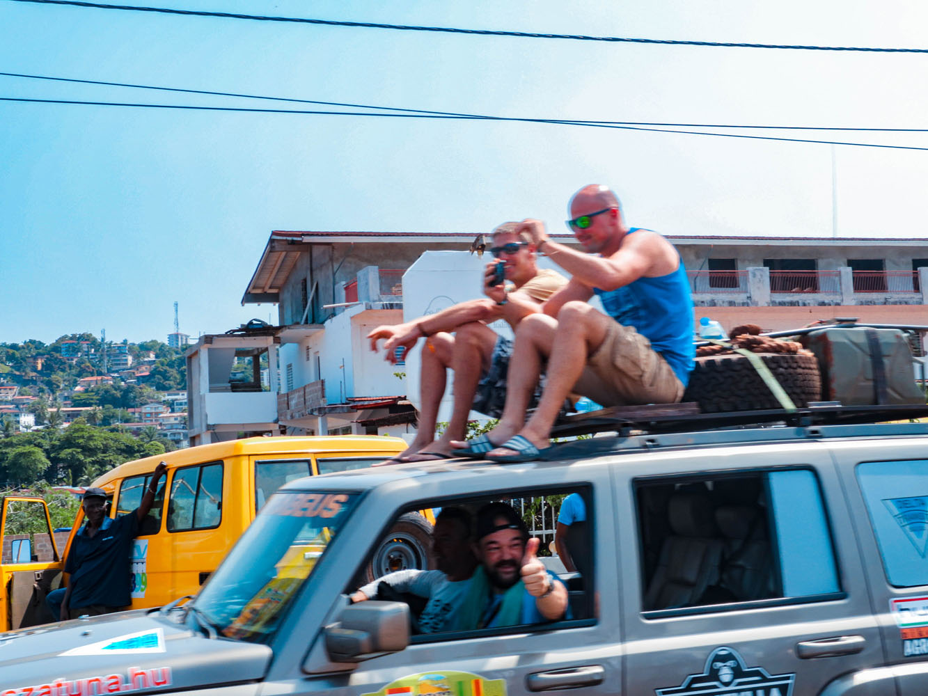 Budapest-Bamako Rally Lumley Beach